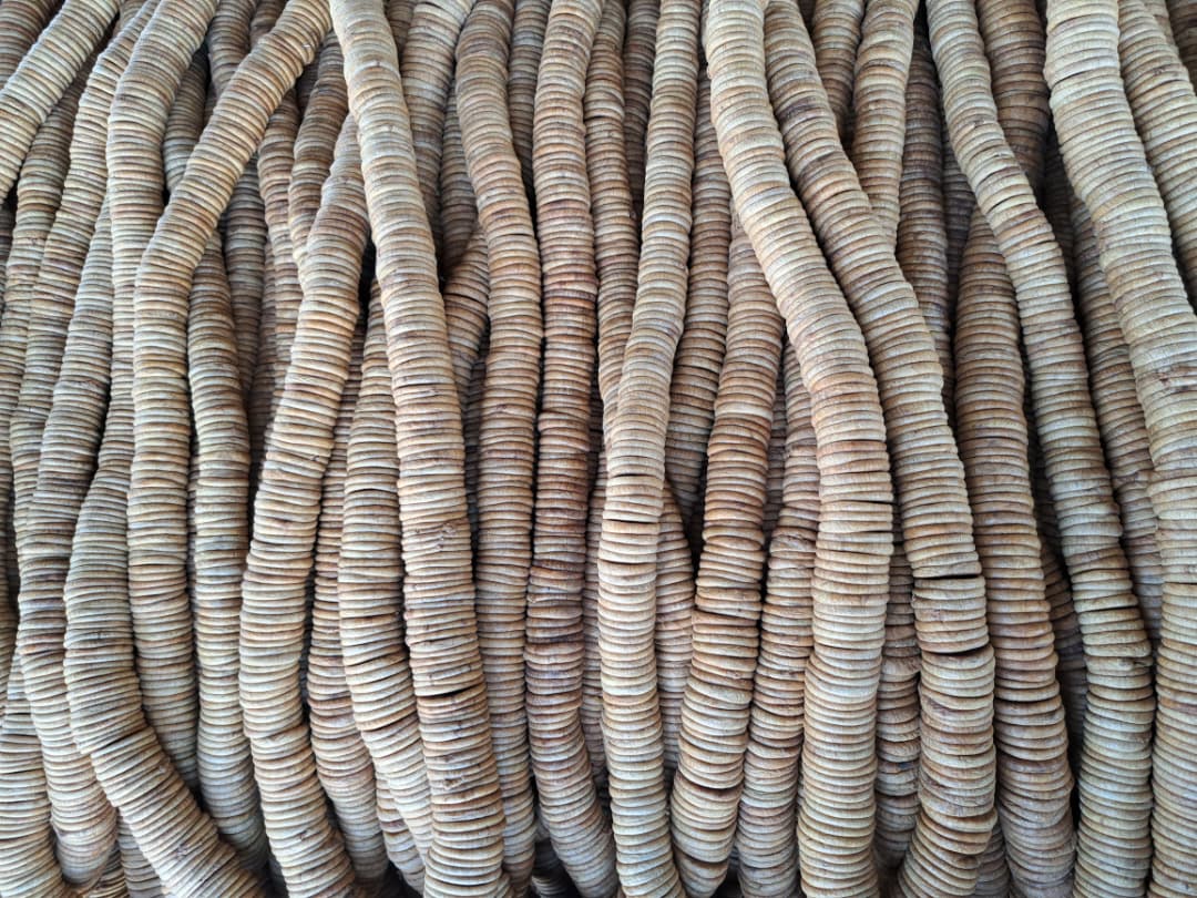Rows of dried Afghan figs